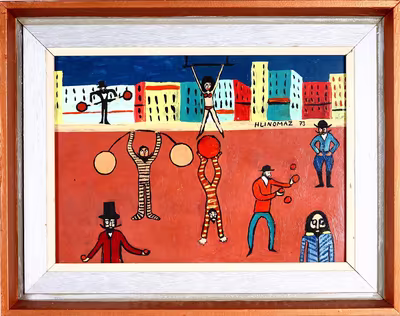 Josef Hlinomaz (1914 - 1978) - Cirkusové představení