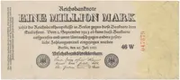 Německo, 1 Million Mark 1923, Ro.92c