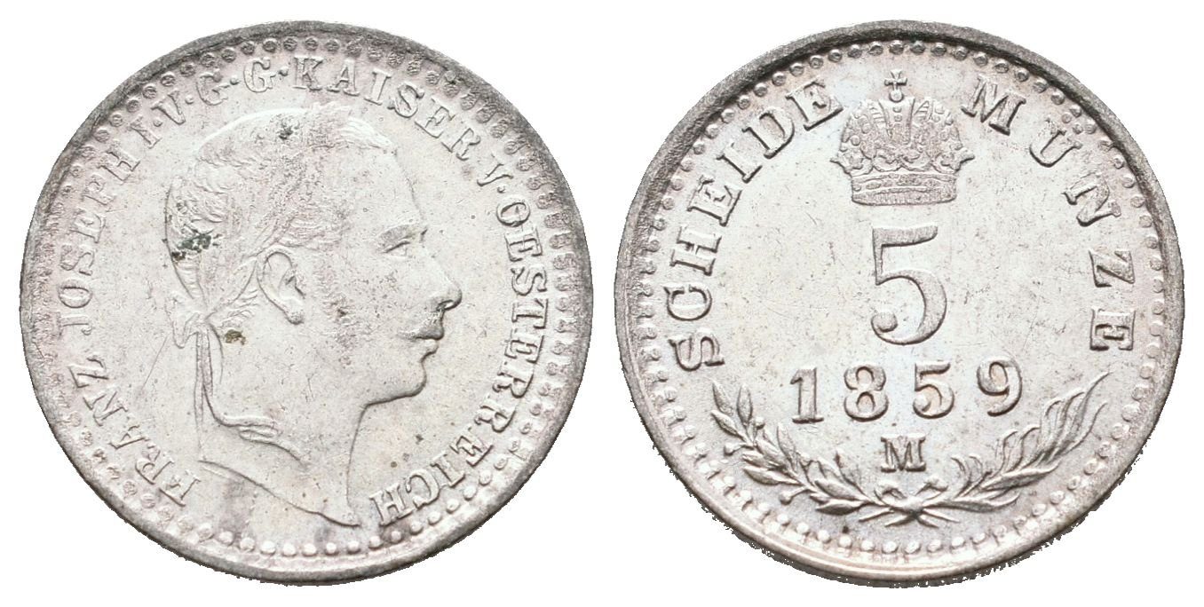 5 Krejcar 1859 M
