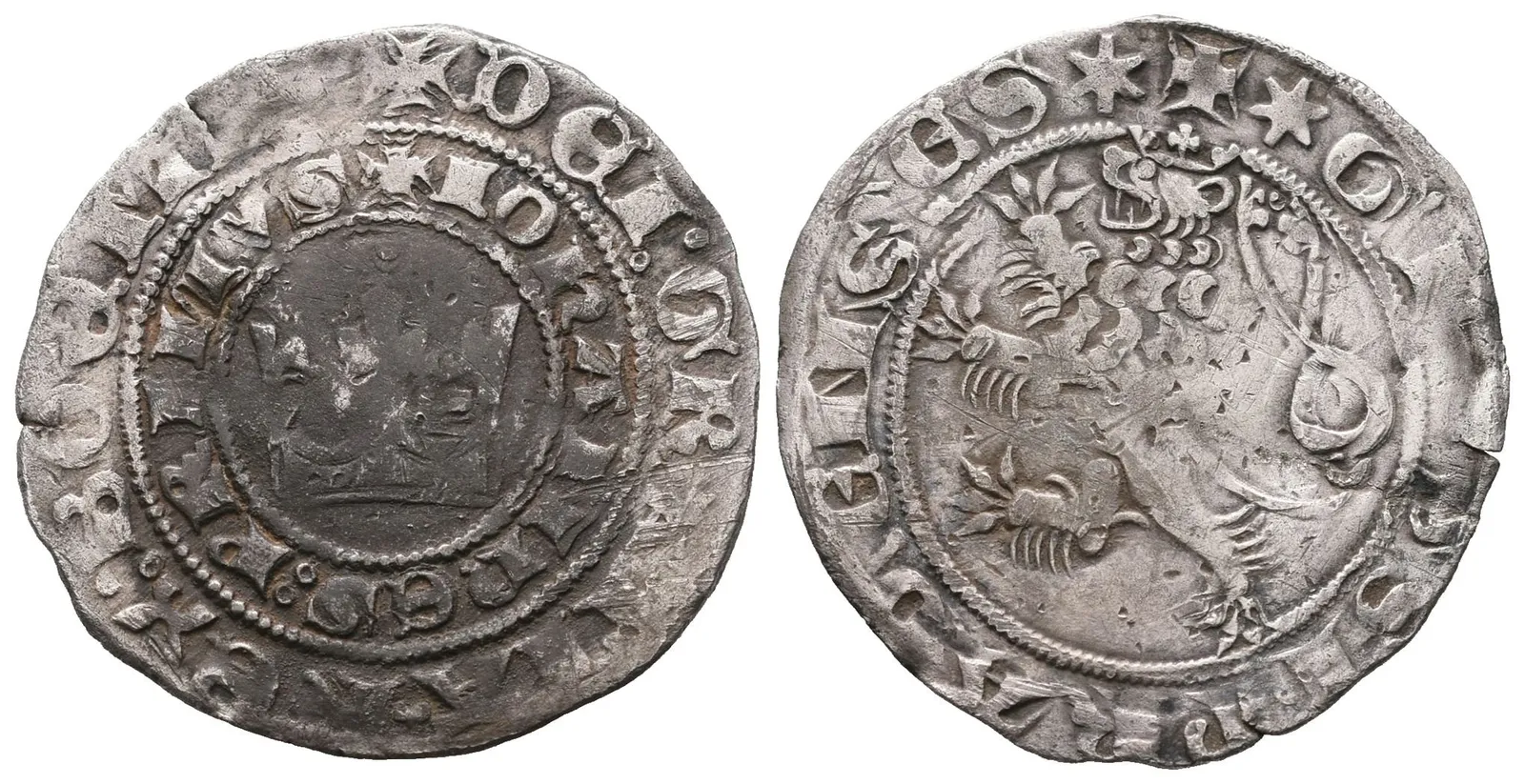 Jan Lucemburský, Pražský groš, Castelin 28