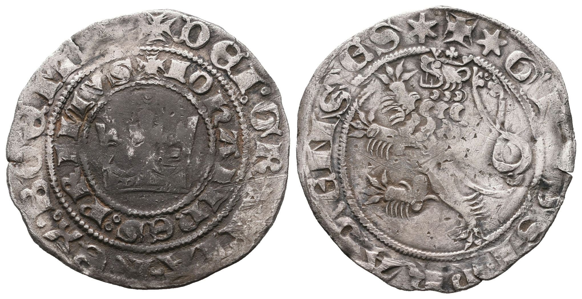 Jan Lucemburský, Pražský groš, Castelin 28