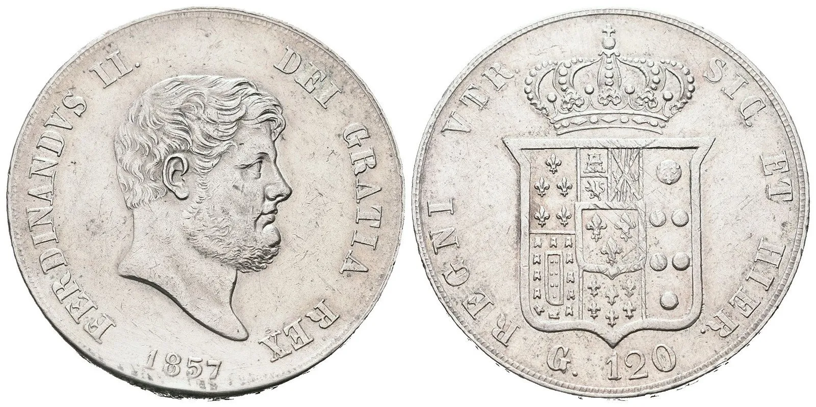 Itálie - Neapol a Sicilie, Ferdinand II., 1830 - 1859 — 1