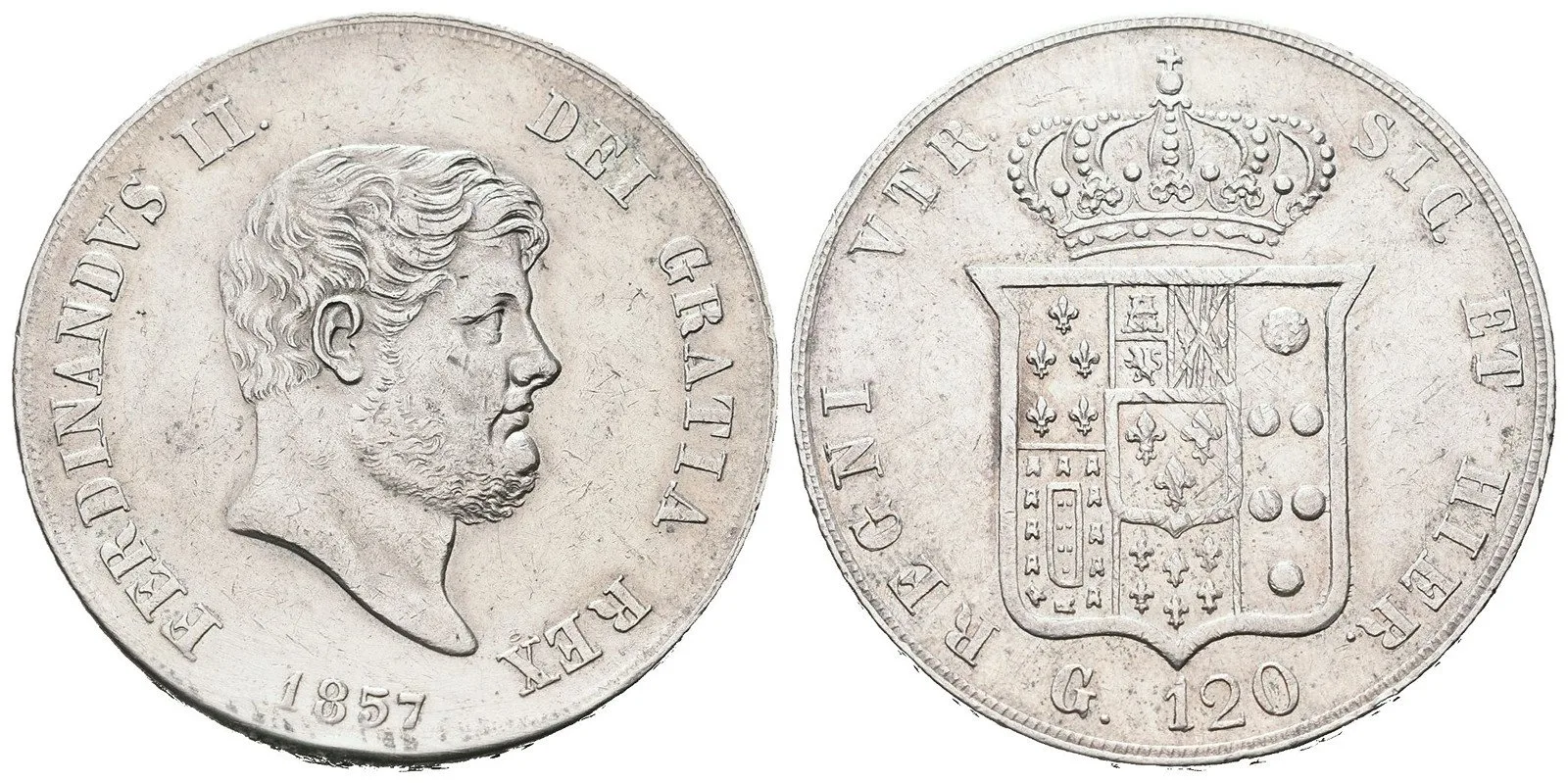 Itálie - Neapol a Sicilie, Ferdinand II., 1830 - 1859 — 1