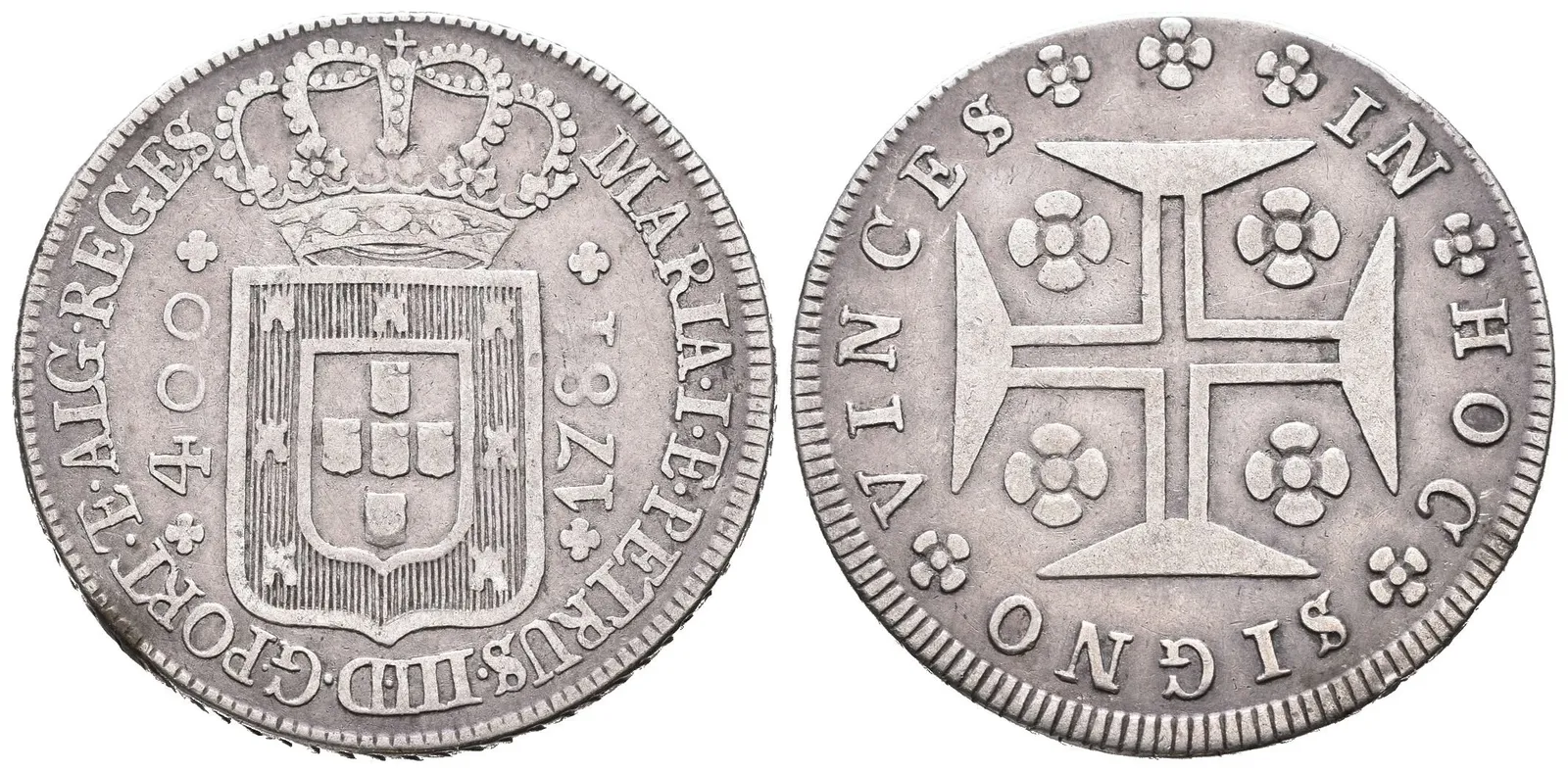 Portugalsko, 400 Reis 1781