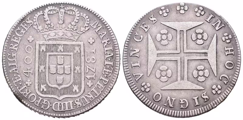 Portugalsko, 400 Reis 1781