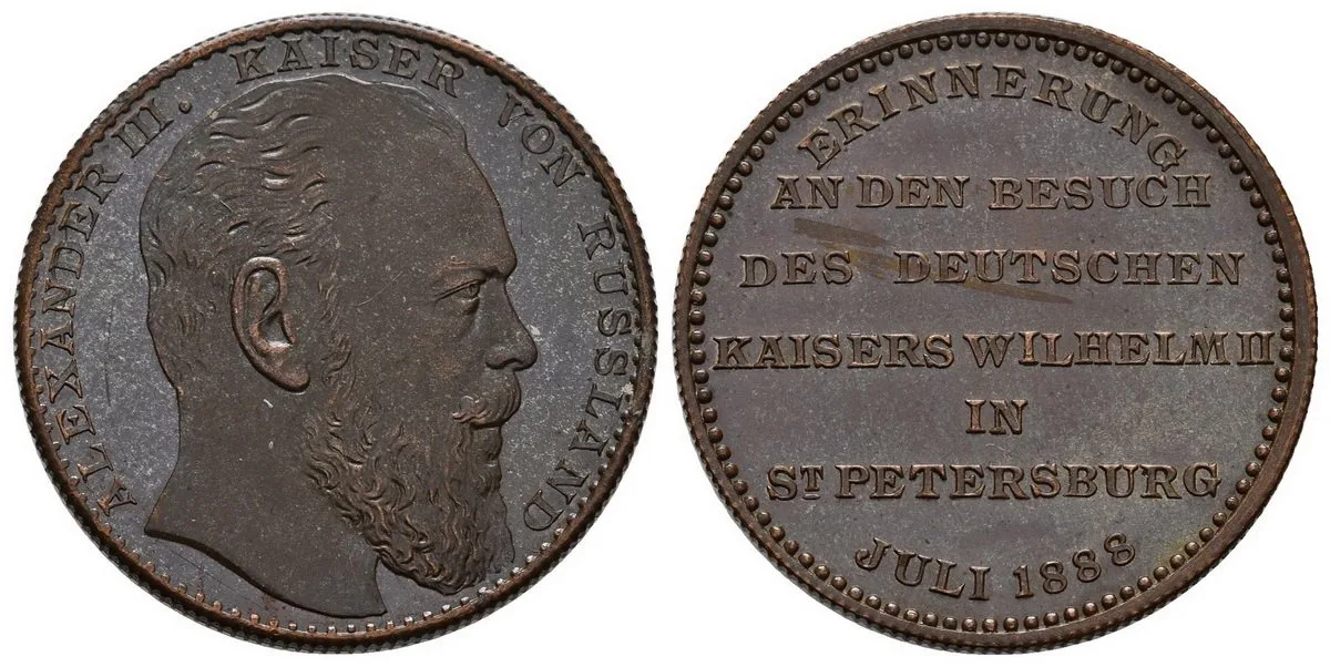 Rusko, Alexander III., 1881 - 1894 — 1