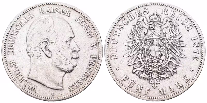 Prusko, 5 Marka 1876 A