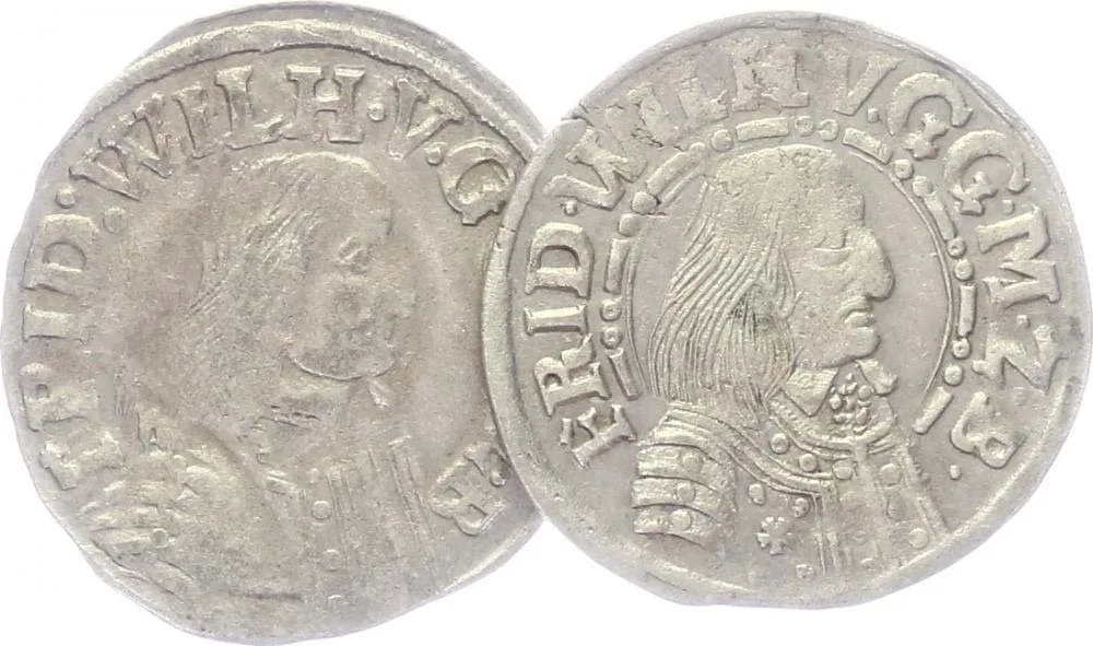 Brandenburg - Preussen, Friedrich Wilhelm, 1640 - 1688 — 1