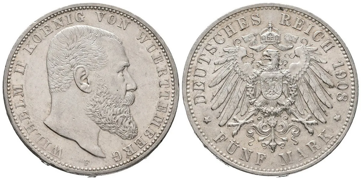 Württemberg, Wilhelm II., 1891 - 1918 — 1