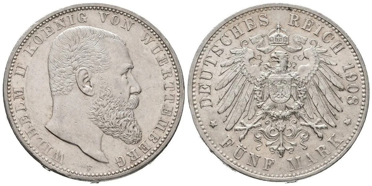 Württemberg, Wilhelm II., 1891 - 1918 — 1