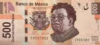 Mexiko, 500 Pesos 2010, P.126a