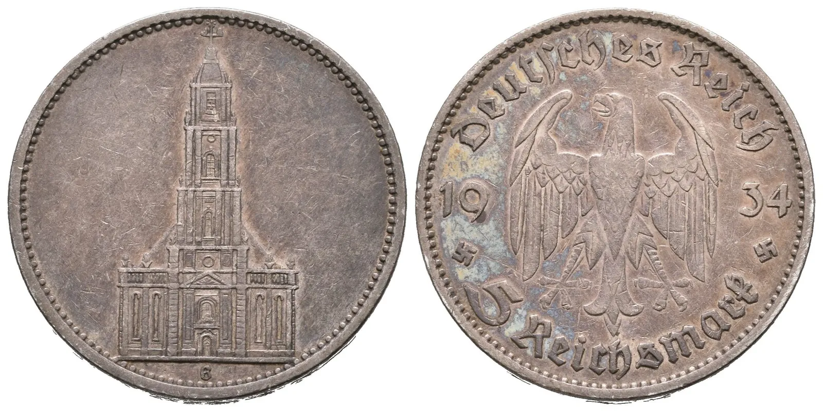 III. říše, 5 Marka 1934 G