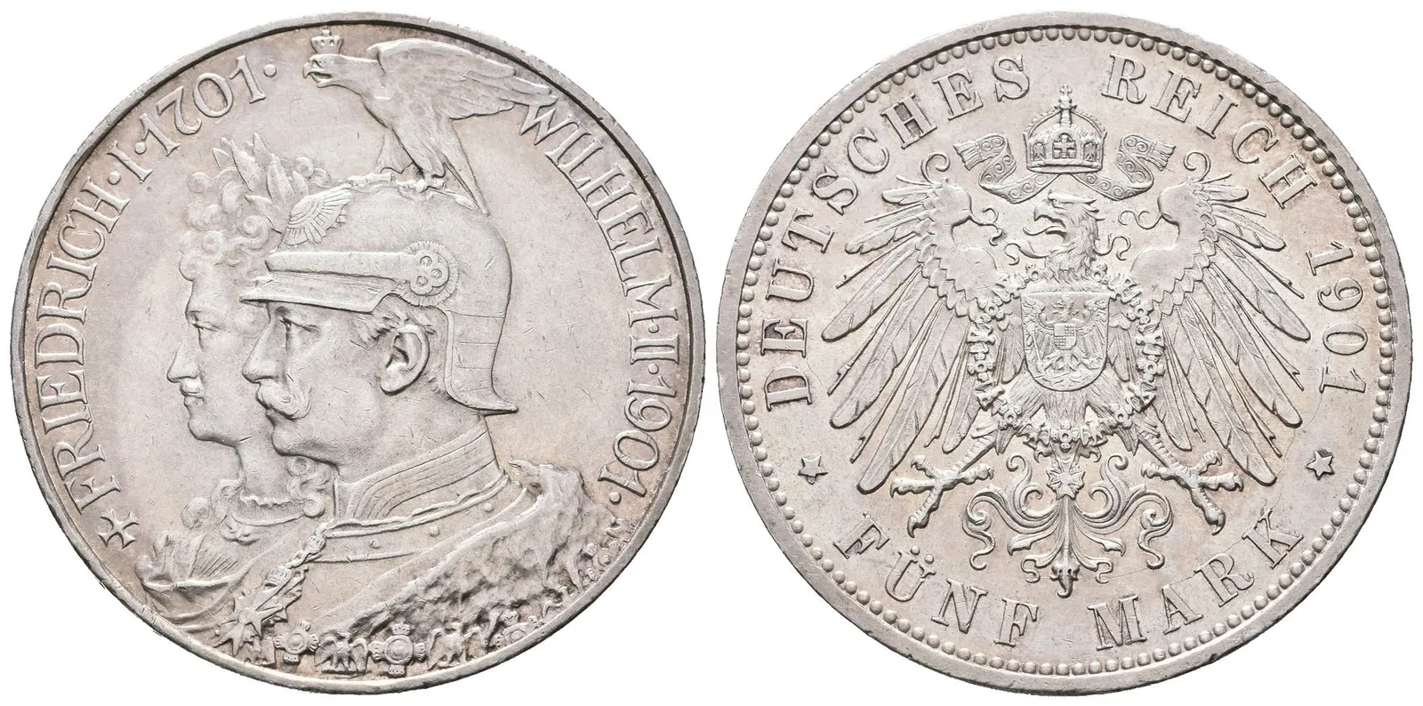 Prusko, 5 Marka 1901 - Pamětní