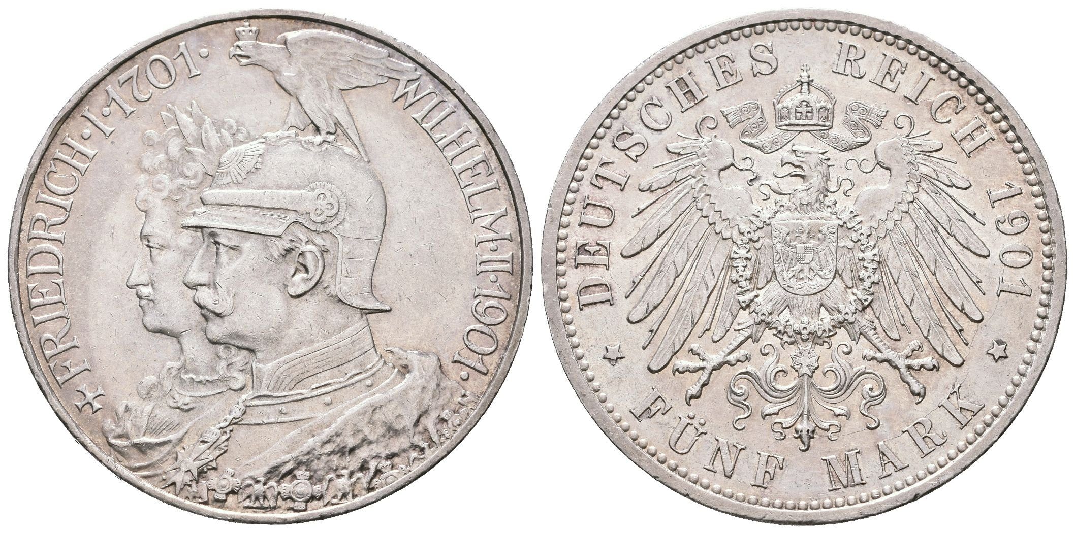Prusko, 5 Marka 1901 - Pamětní