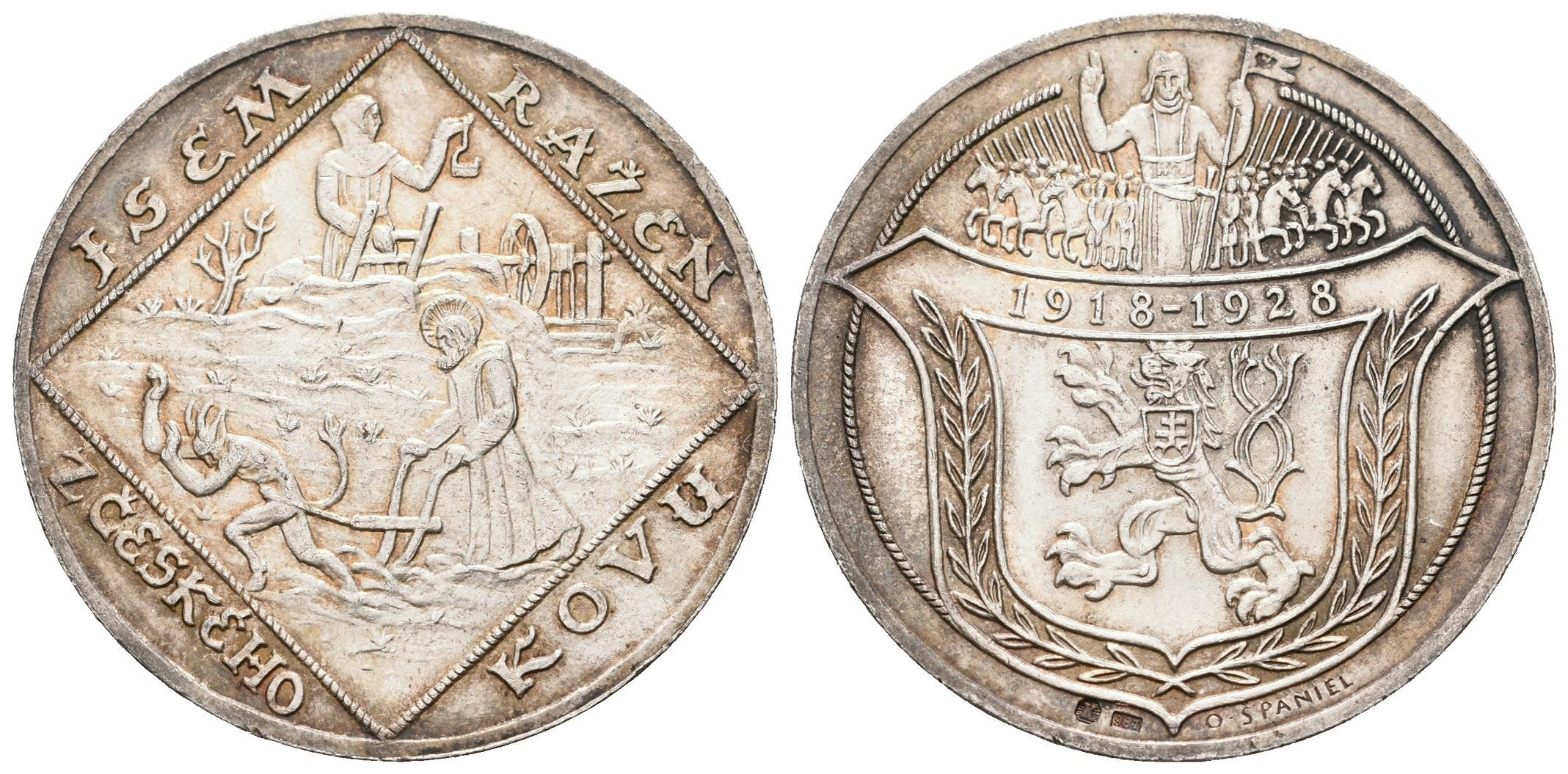 AR Medaile 1928 - 10. výročí vzniku ČSR