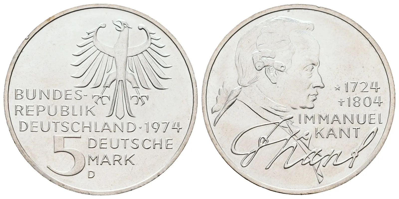 SRN, 5 Marka 1974 D - Kant
