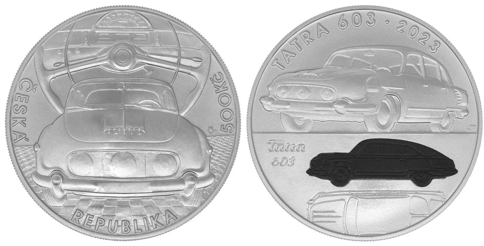 500 Kč 2023 - Automobil Tatra 603