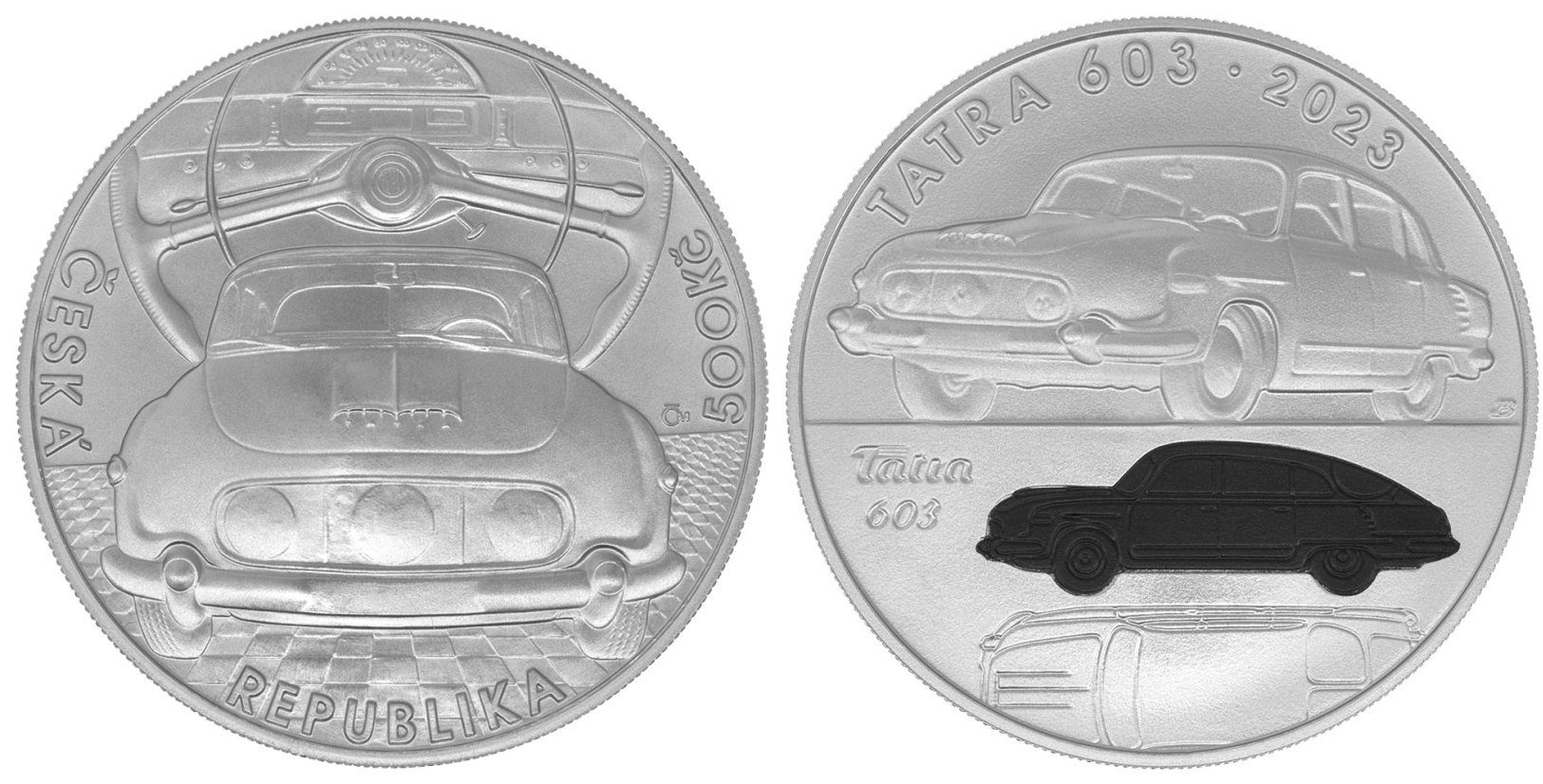 500 Kč 2023 - Automobil Tatra 603
