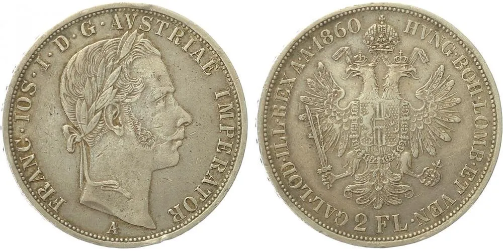 Rakouská a spolková měna, 1857 - 1892 — 1