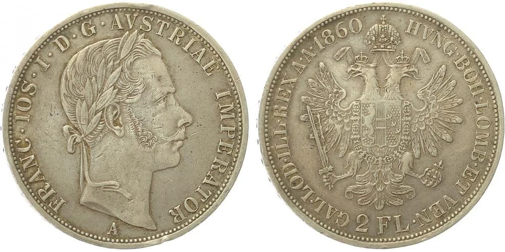 Rakouská a spolková měna, 1857 - 1892 — 1
