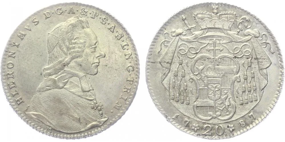 Salzburg - arcibiskupství, Hyeronymus Colloredo, 1772 - 1803 — 1