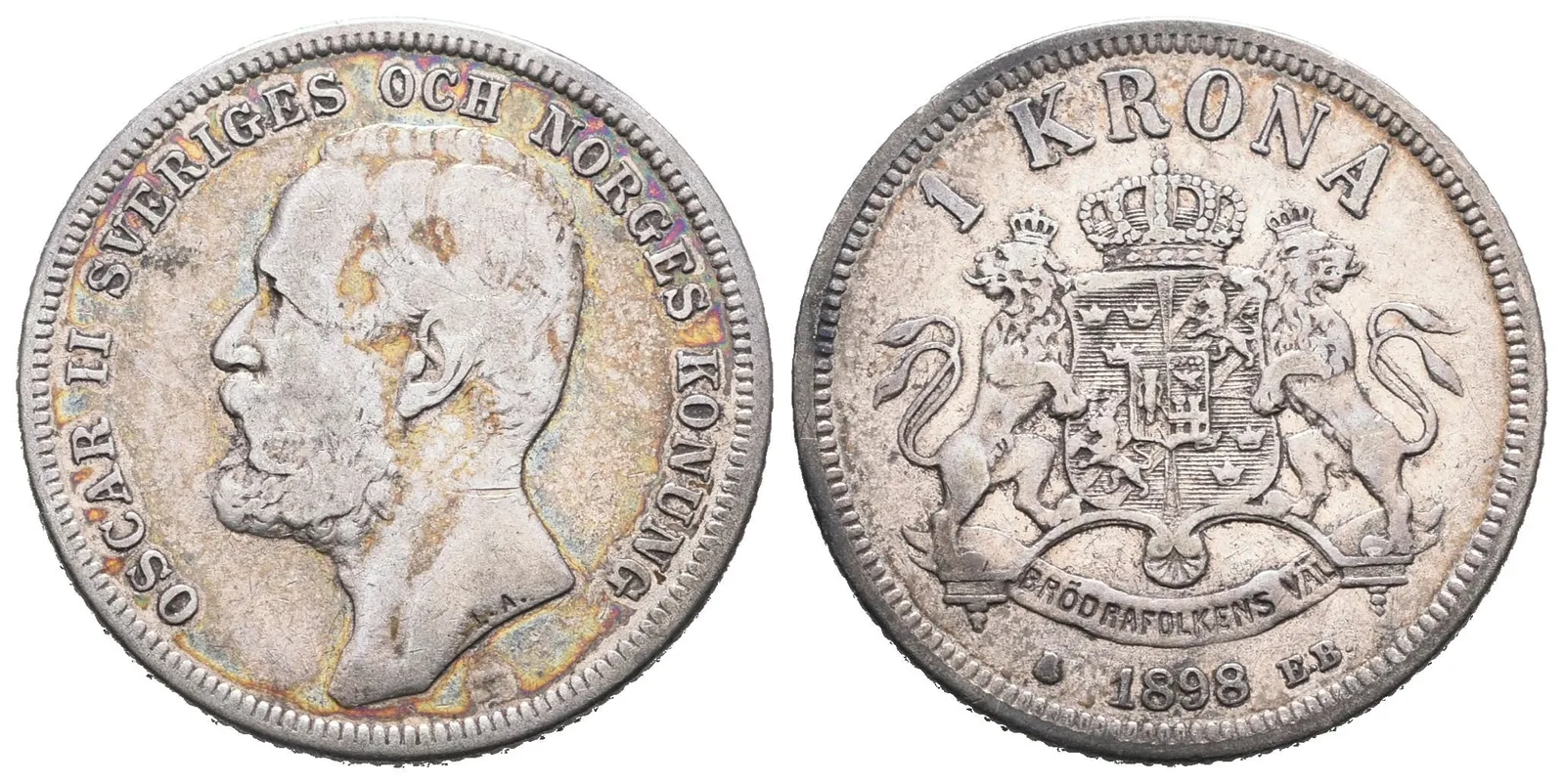 Švédsko, 1 Koruna 1898