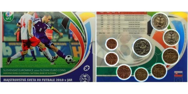 Ročníková sada euro mincí 2010