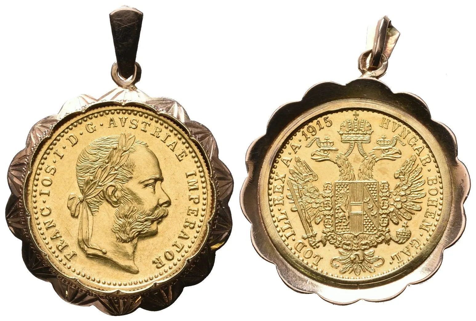 Dukát 1915 - přívěsek