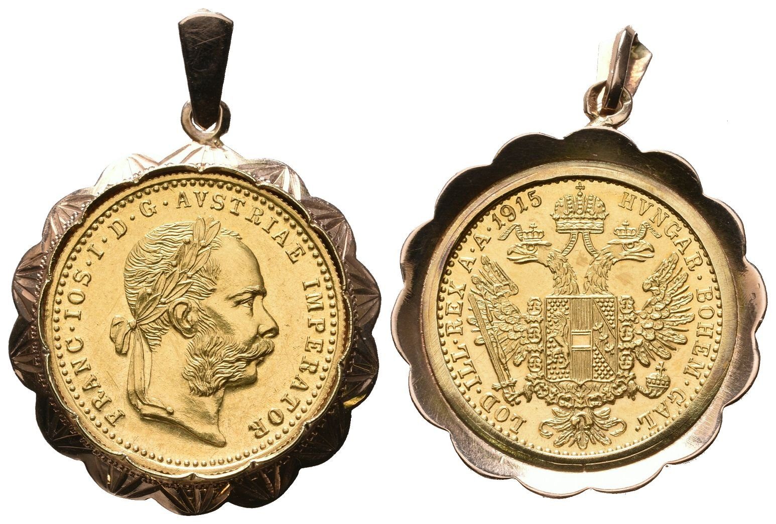 Dukát 1915 - přívěsek
