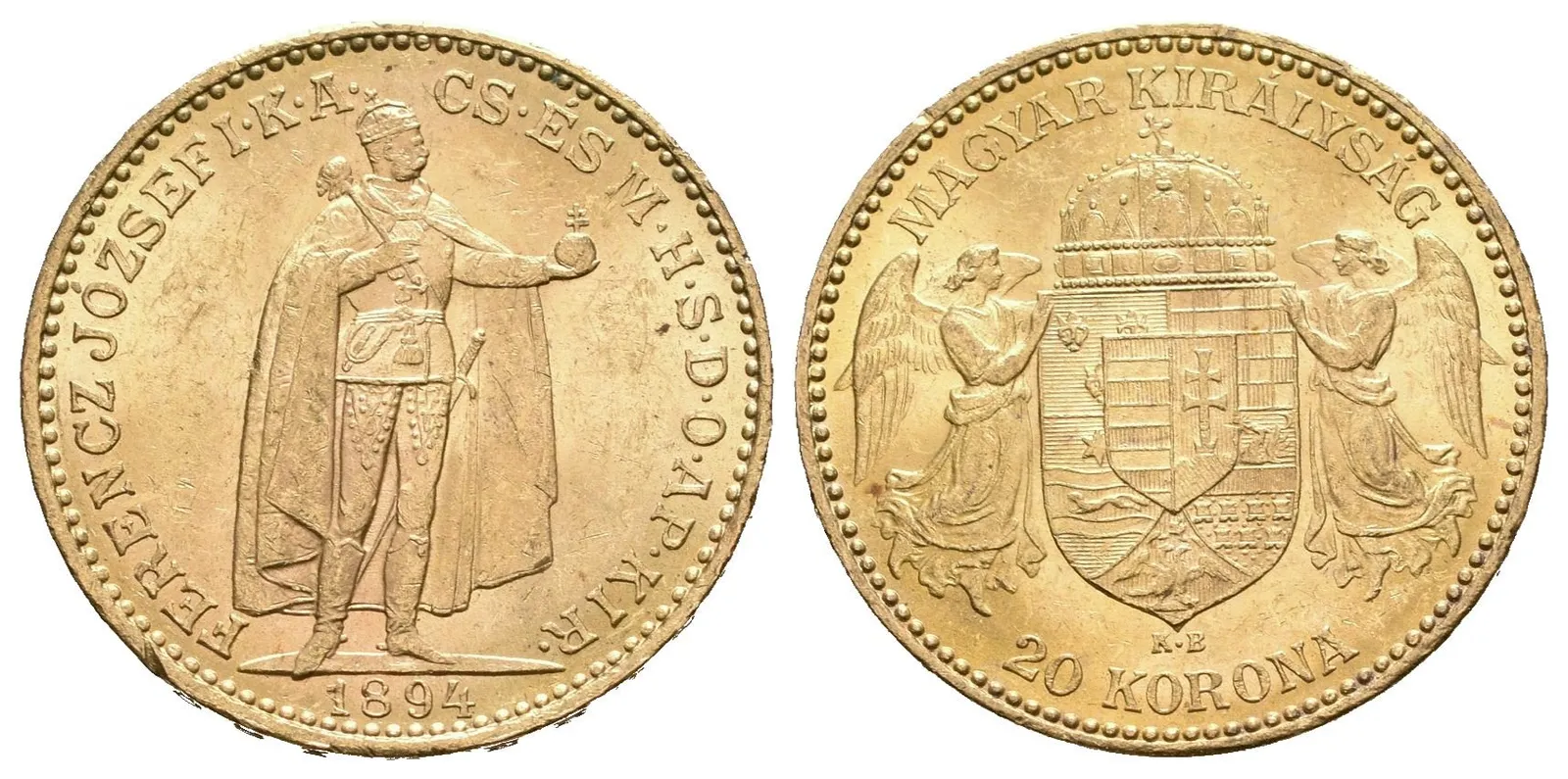 20 Koruna 1894 KB