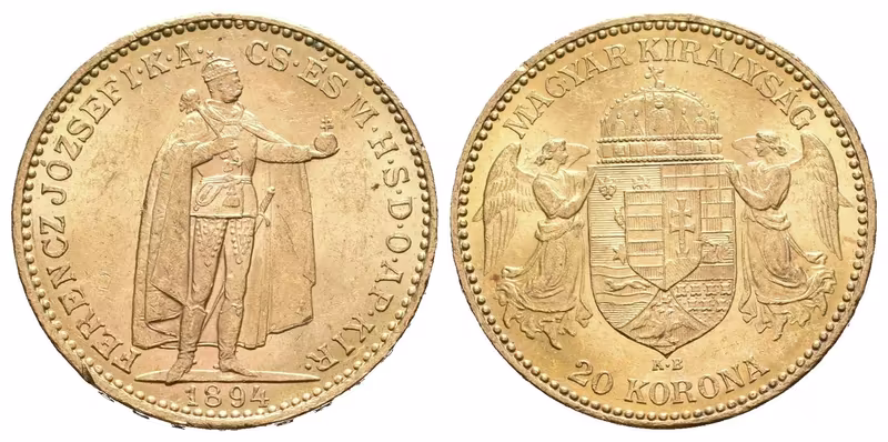 20 Koruna 1894 KB