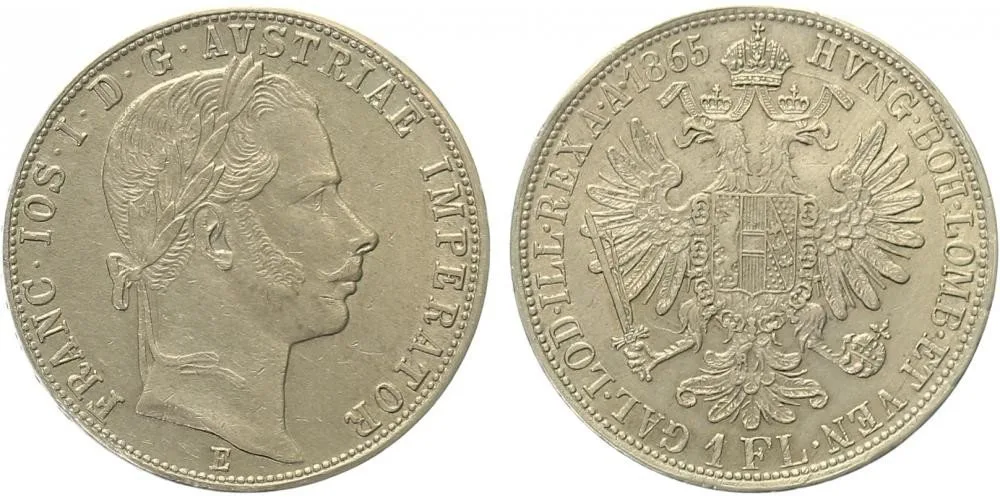 Rakouská a spolková měna, 1857 - 1892 — 1