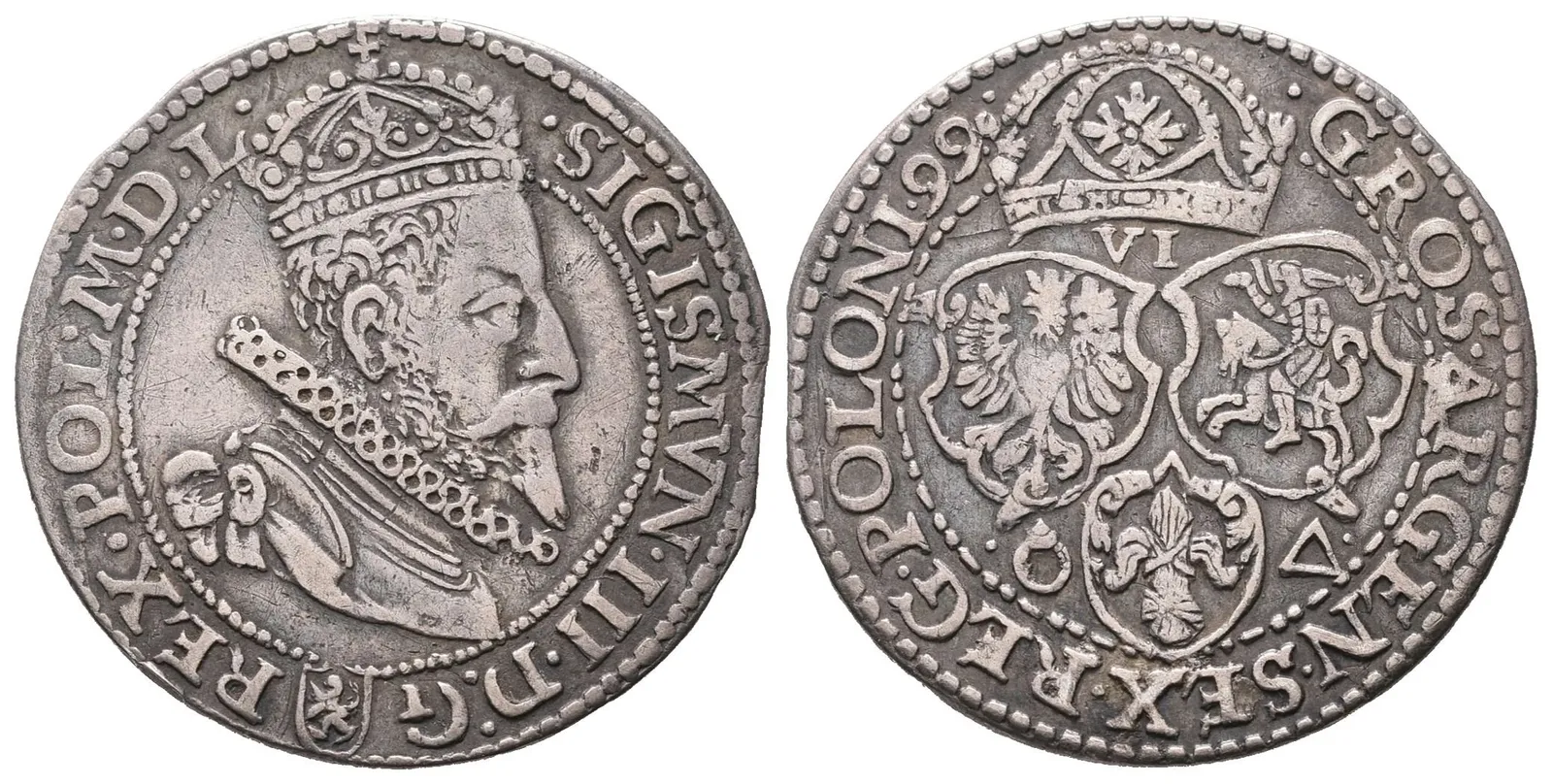 Polsko, VI Groš 1599