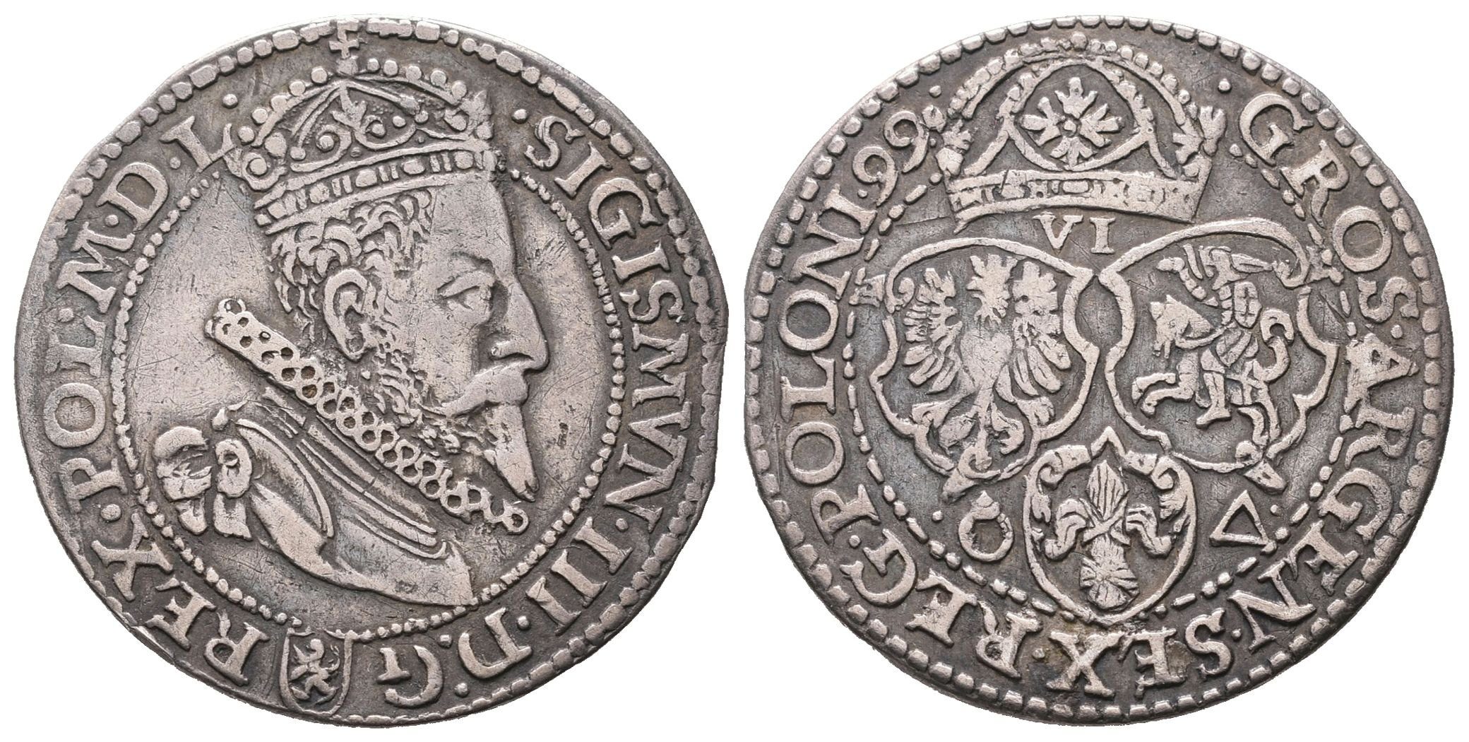 Polsko, VI Groš 1599