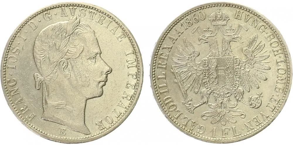 Rakouská a spolková měna, 1857 - 1892 — 1