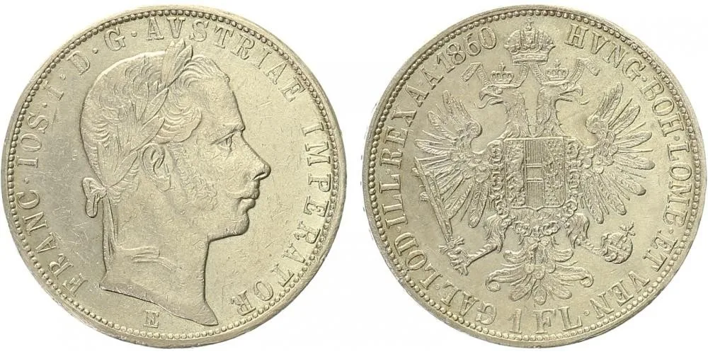 Rakouská a spolková měna, 1857 - 1892 — 1