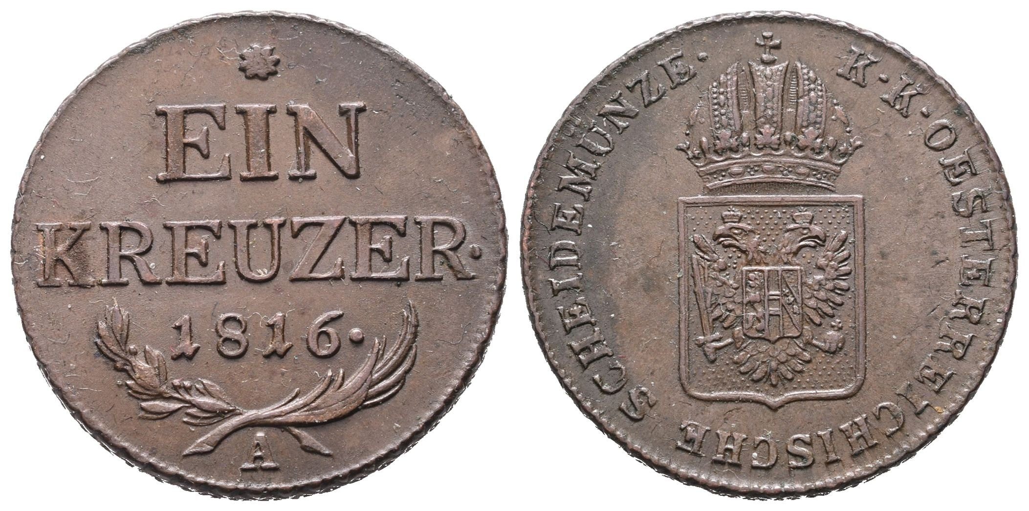 František II., 1 Krejcar 1816 A