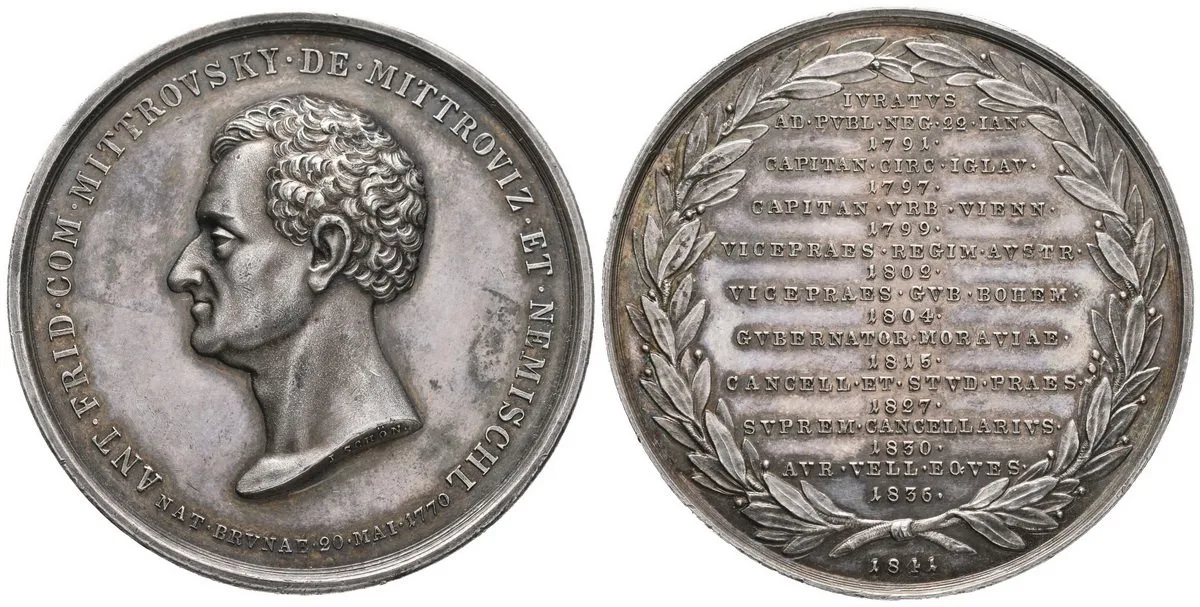 Mitrovský z Mitrovic a Nemyšle, Antonín Fridrich, 1770 - 1841 — 1