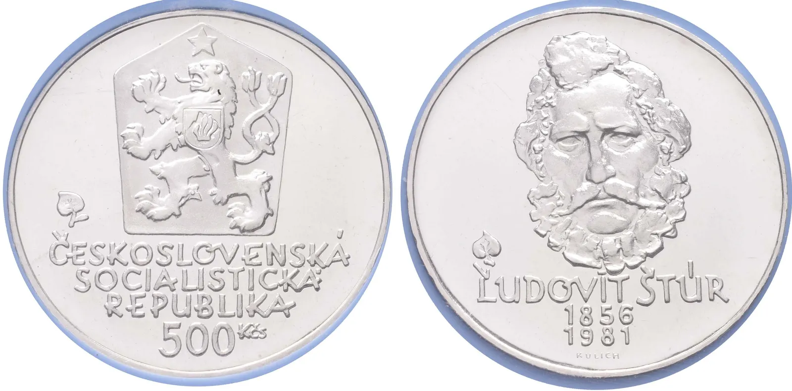 500 Kčs 1981 - Ludovít Štúr, PROOF