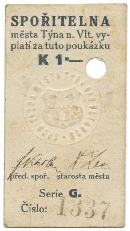 Nouzovky české od roku 1914 — 1