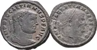 Follis, Siscia, 296, Rv: GENIO POPVLI ROMANI, stojící Genius zleva drží pateru — 1