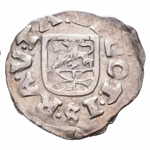 1/24 Taler (Groš) 1619, Welter 1218, nepravidelný střížek, patina