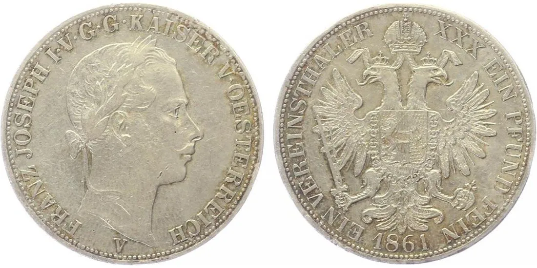 Rakouská a spolková měna, 1857 - 1892 — 1