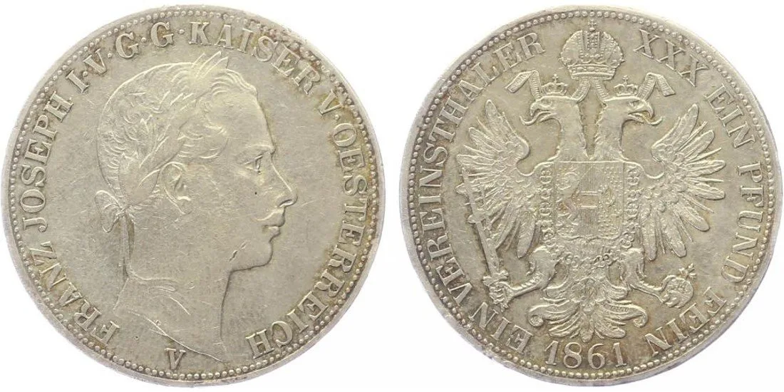 Rakouská a spolková měna, 1857 - 1892 — 1