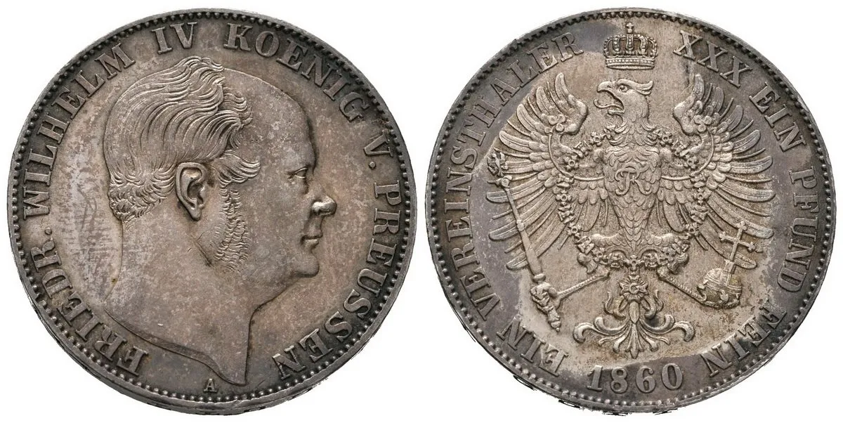 Prusko, Friedrich Wilhelm IV., 1840 - 1861 — 1