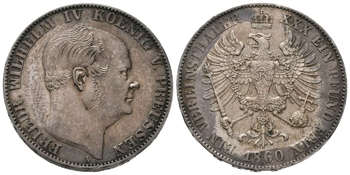 Prusko, Friedrich Wilhelm IV., 1840 - 1861 — 1