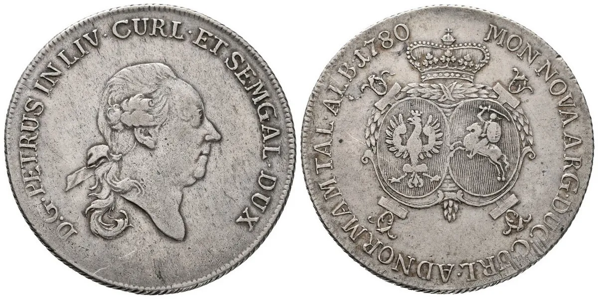 Pobaltí, Kurlandsko, Peter Biron, 1769 - 1795 — 1