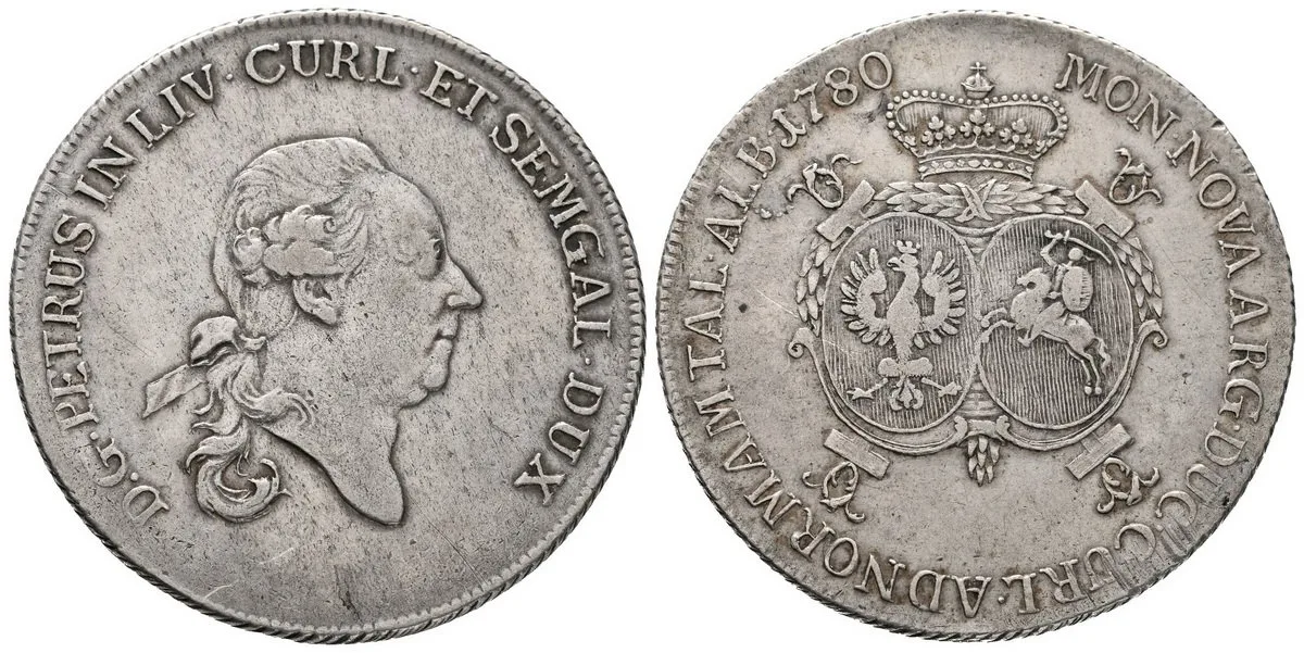 Pobaltí, Kurlandsko, Peter Biron, 1769 - 1795 — 1