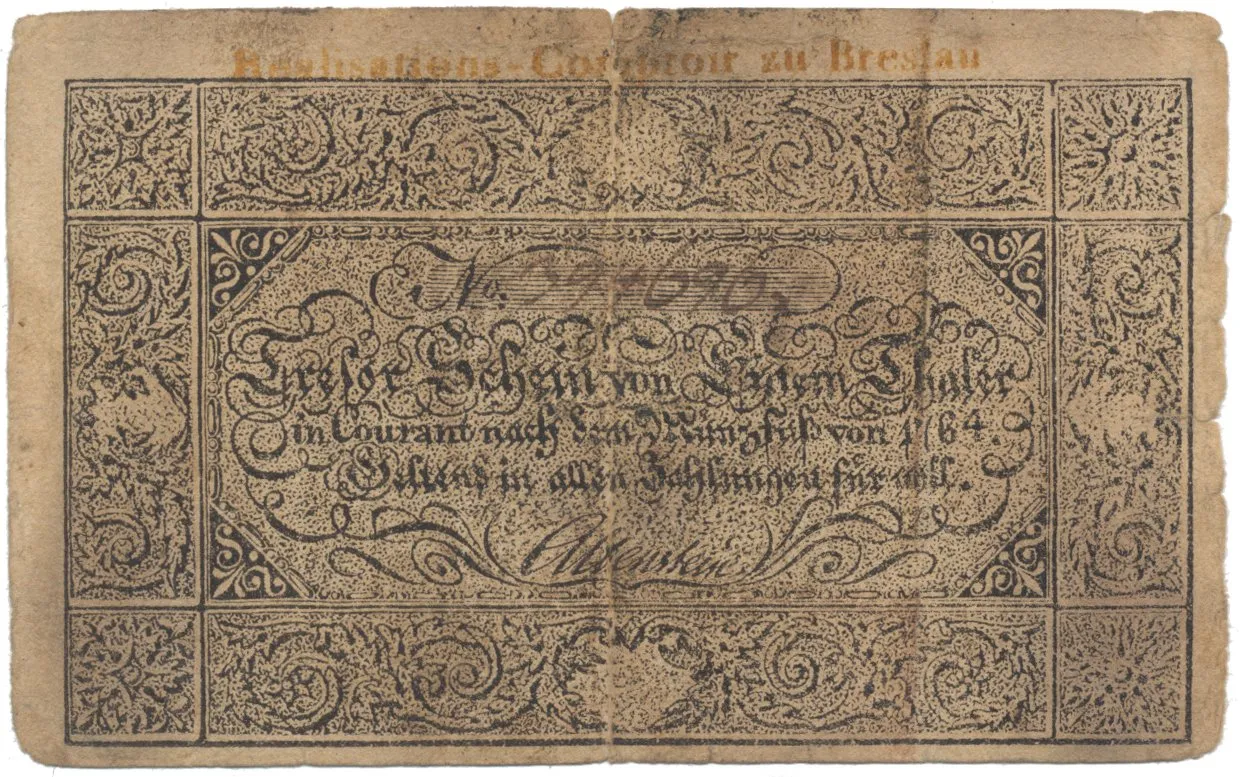 Německo, Prusko, 1 Thaler (1809), Breslau, P.S396b