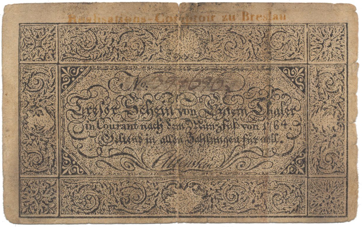 Německo, Prusko, 1 Thaler (1809), Breslau, P.S396b